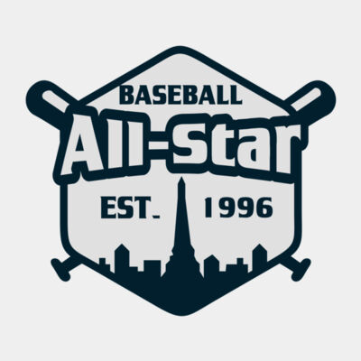 Baseball Logo Team 03 Miniatura