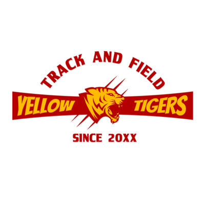 Tigers Track & Field Team 02 Miniatura