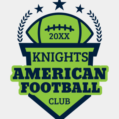 American Football logo 17 Miniatura
