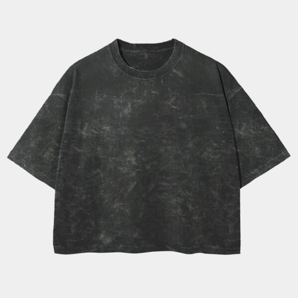 Playera Boxy Fit Mineral Wash 265 grs 🔥 NEW PRODUCT 🔥 Miniatura