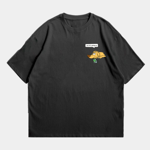 "No te soporto" Playera Unisex: Oversized Algodón Peinado Miniatura