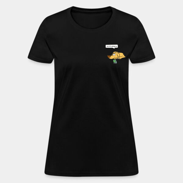 "No te soporto" Playera Dama: Algodón Estándar Miniatura