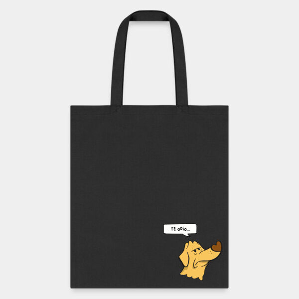 "Te odio" Tote Bags 35x40 cm Miniatura
