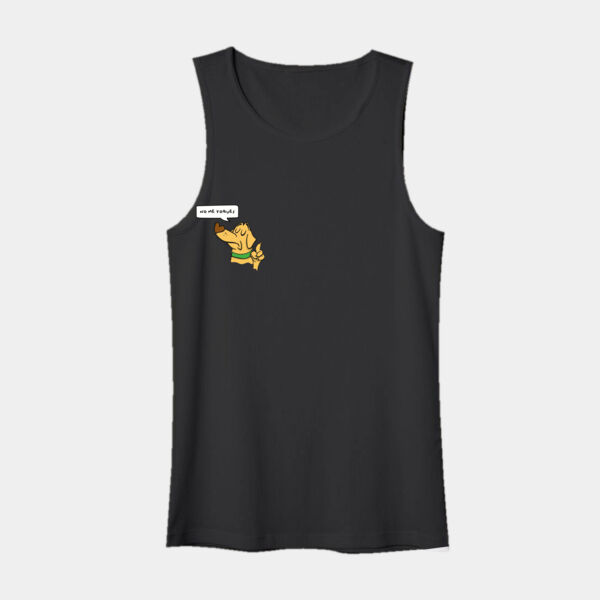"No me toques" Playera: Tank Top Miniatura