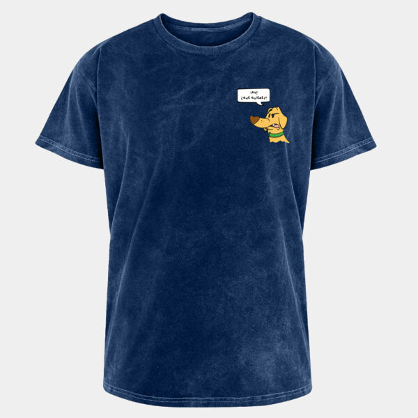 "Ay que quieres" Playera Unisex: Algodón Peinado Mineral Wash Miniatura