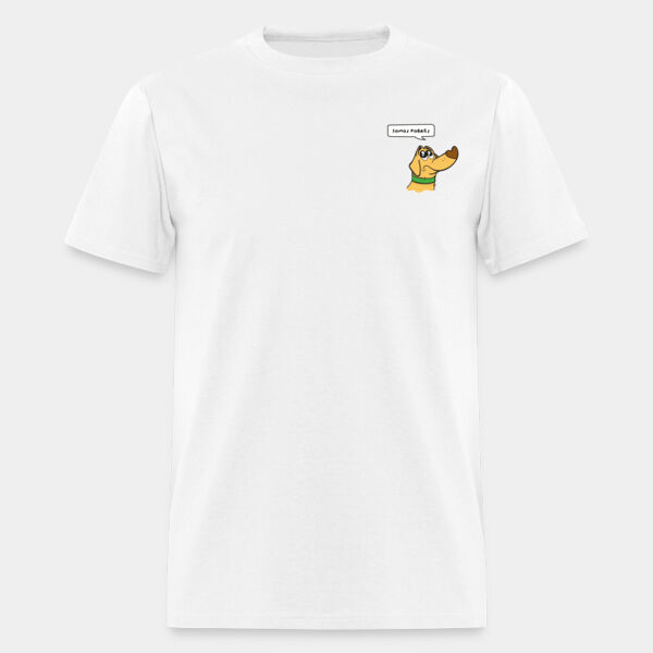 "Somos Pobres" Playera Caballero: Algodón Estándar Miniatura