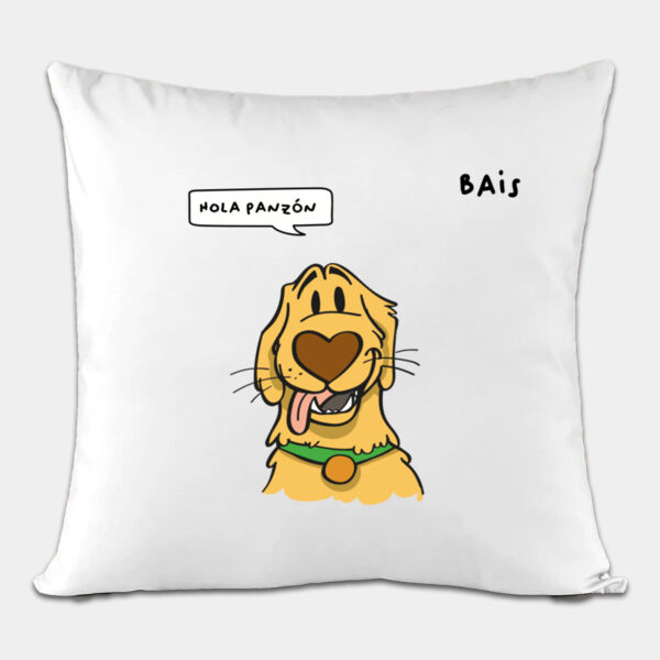 "Hola Panzón" Cojin Decorativo 30x30 Miniatura