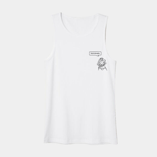 "Hola Panzón" Playera: Tank Top Miniatura