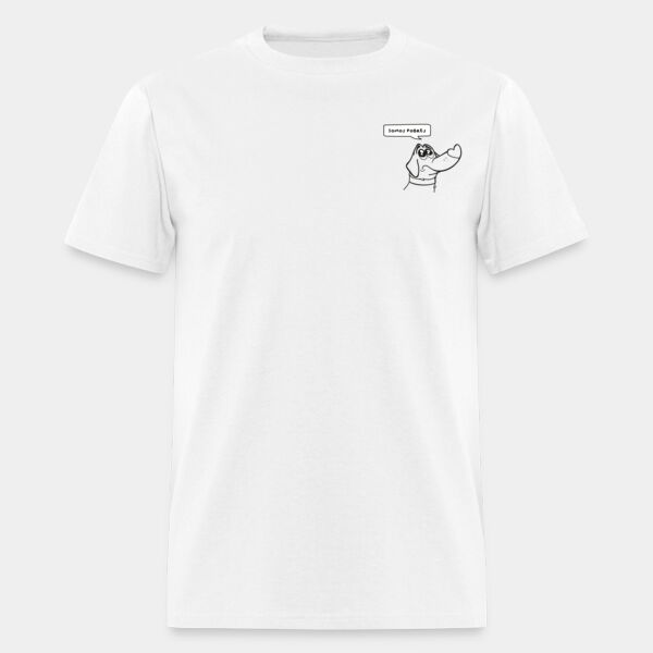 "Somos Pobres" Playera Caballero: Algodón Estándar Miniatura