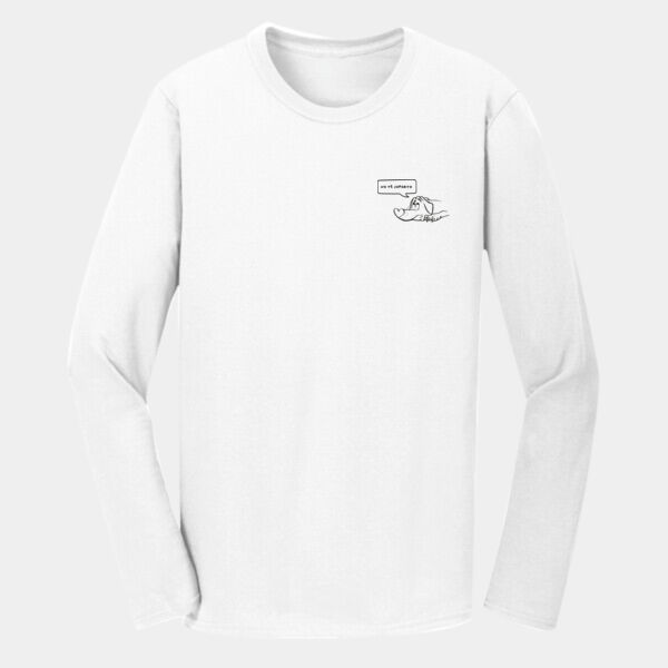 "No te Soporto" Playera Caballero: Manga Larga Algodón Miniatura