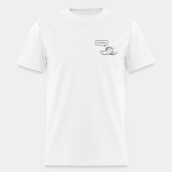 "No te Soporto" Playera Caballero: Algodón Peinado Miniatura