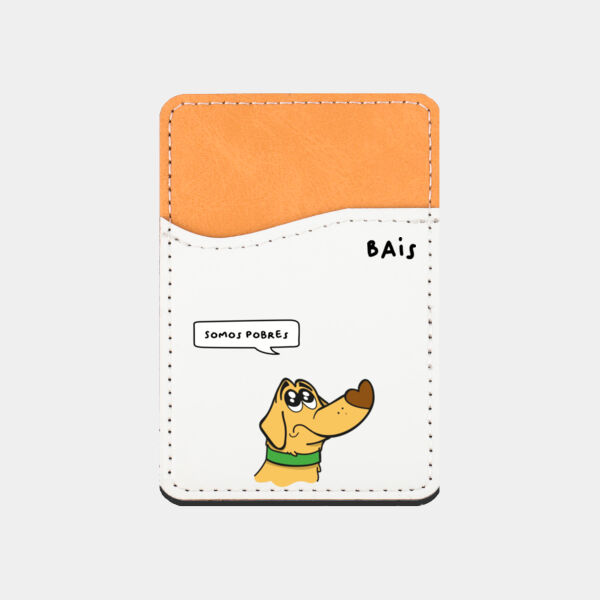 "Somos Pobres" Portatarjetas Miniatura