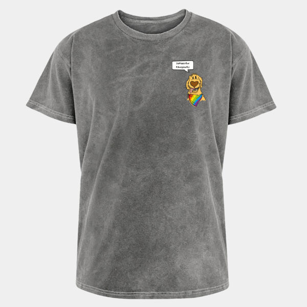 "Felipe Pride" Playera Unisex: Algodón Peinado Mineral Wash Miniatura