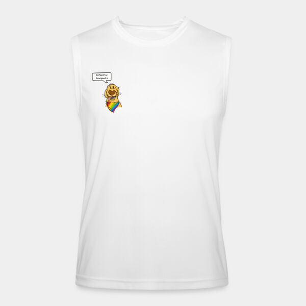 "Felipe Pride" Playera Unisex: Sin Mangas Algodón Peinado Miniatura