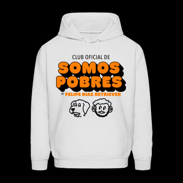 Club Somos Pobres - Hoodie Unisex: Gorro y Bolsa Miniatura