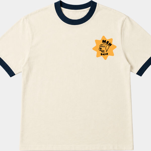 Meh - Playera Unisex Combinada  Miniatura