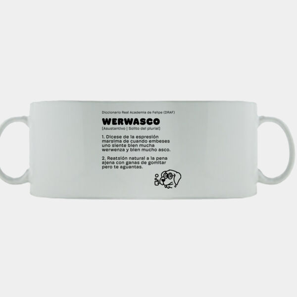Werwasco - Taza cerámica 11 oz Miniatura