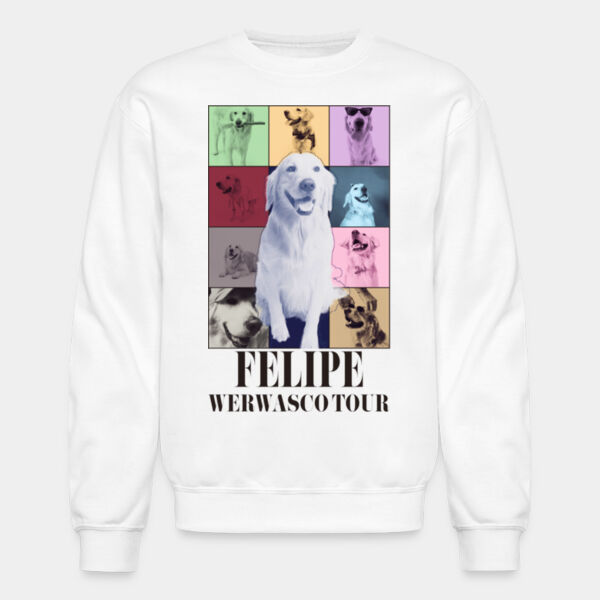 Felipe Eras - Sudadera Unisex: Cuello Redondo Miniatura
