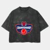 Playera Boxy Fit Mineral Wash 265 grs 🔥 NEW PRODUCT 🔥 Miniatura
