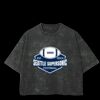 Playera Boxy Fit Mineral Wash 265 grs 🔥 NEW PRODUCT 🔥 Miniatura
