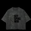 Playera Boxy Fit Mineral Wash 265 grs 🔥 NEW PRODUCT 🔥 Miniatura