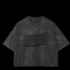 Playera Boxy Fit Mineral Wash 265 grs 🔥 NEW PRODUCT 🔥 Miniatura