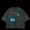 Playera Boxy Fit Mineral Wash 265 grs 🔥 NEW PRODUCT 🔥 Miniatura