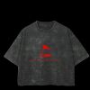 Playera Boxy Fit Mineral Wash 265 grs 🔥 NEW PRODUCT 🔥 Miniatura