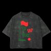 Playera Boxy Fit Mineral Wash 265 grs 🔥 NEW PRODUCT 🔥 Miniatura